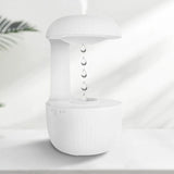 Anti Gravity Water Droplets Humidifier 1000ml Tank, Optical Illusion, Low Noise with Light and Sleep Modes