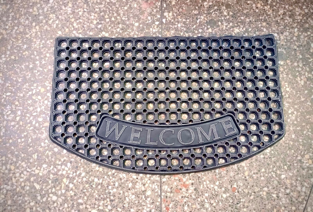 High quality rubber Welcome Door Mat (48 x 78 cm)