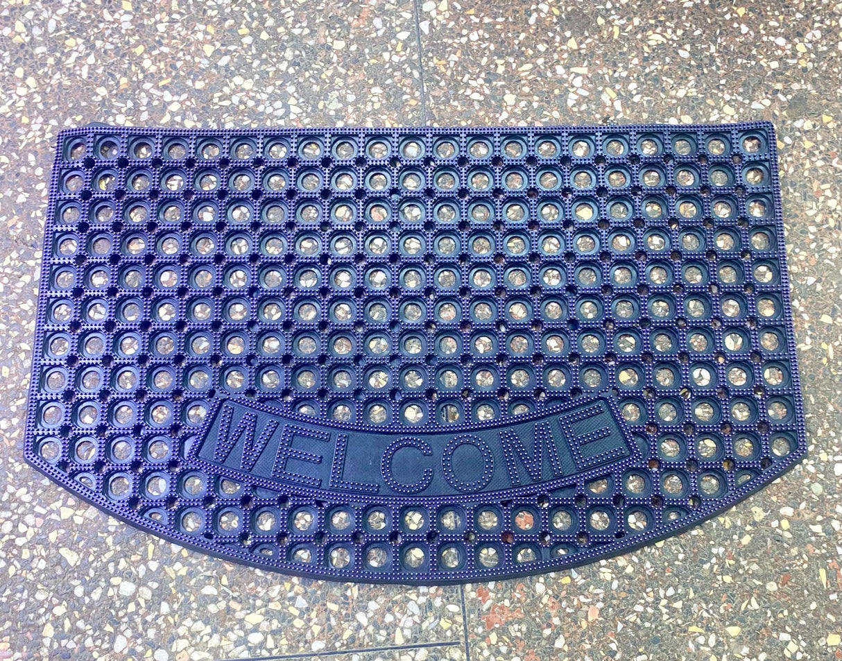 High quality rubber Welcome Door Mat (48 x 78 cm)