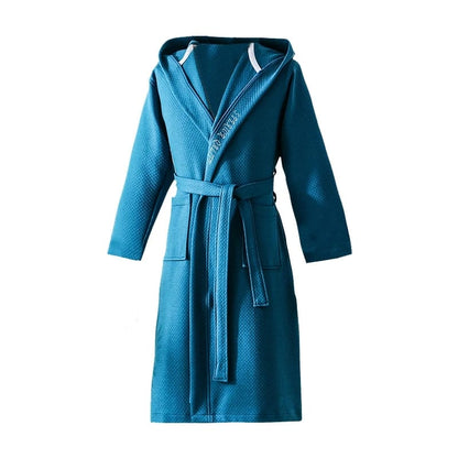 100% Cotton Bathrobe Soft and Absorbent Spa Quality Robe for Men and Women