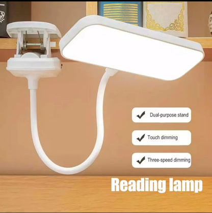 LED Table Lamp with Built-In Battery / 360° Flexible Touch Dimming, 3 Modes for Bedroom, Kids Study, Reading, and Eye Protection