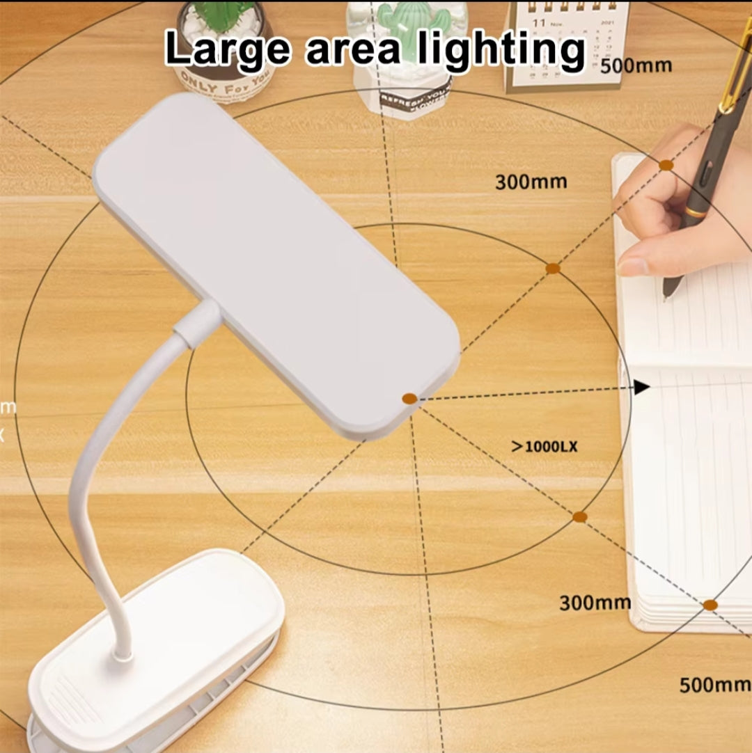 LED Table Lamp with Built-In Battery / 360° Flexible Touch Dimming, 3 Modes for Bedroom, Kids Study, Reading, and Eye Protection