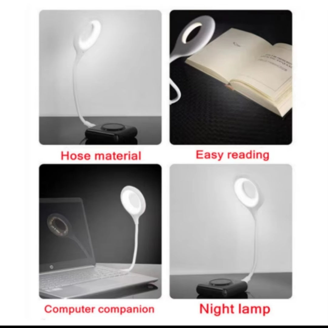 USB Connection Desk Lamp with Voice Command Control / Smart LED Desk Lamp for Home, Office, and Study