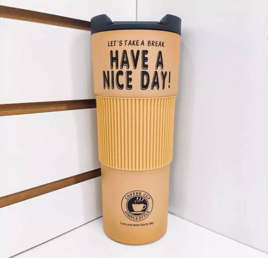 600ml Have A Nice Day Stainless Steel Thermocup