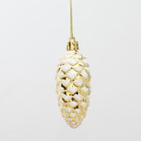 5pcs Christmas Painted Pine Cone Ball Ornaments | Hanging Tree Pendants | Festive Holiday Decor