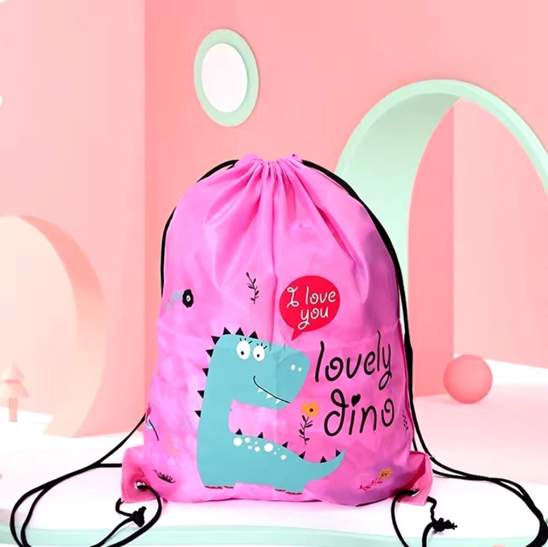 Adorable Multipurpose Swimming Drawstring Bag | Lightweight & Water Resistant | Perfect for Swim Gear & More