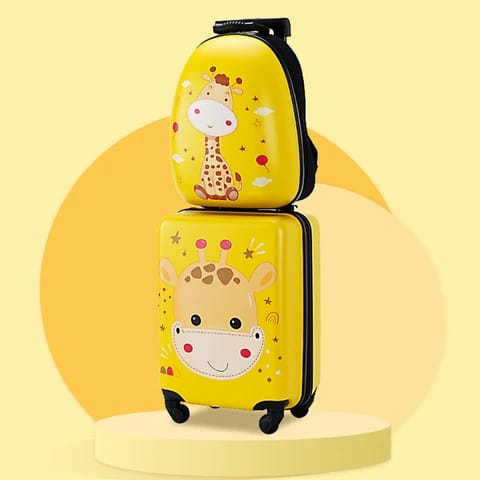 Cartoon Themed Kids Trolley Bags | 18 Inch Children's Suitcase on Wheels