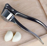 Manual Garlic Crusher Stainless Steel Handheld Garlic Press for Effortless Crushing