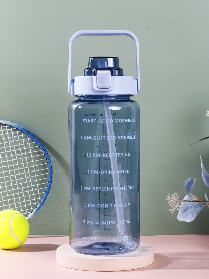 2L Acrylic Sporty Water Bottle | Stylish & Functional Hydration Companion