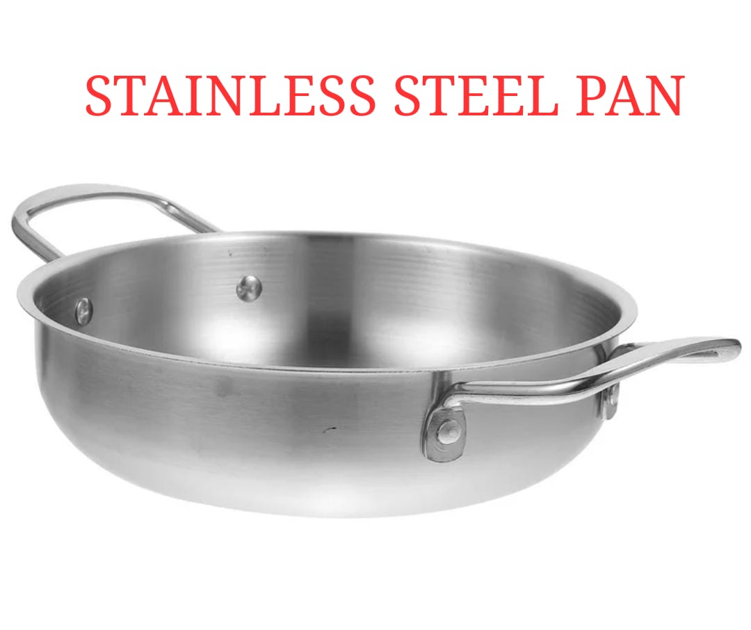 New Stainless Steel Deep Pan  28cm