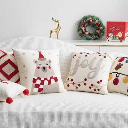 High Quality Decorative Christmas Pillow Covers | Set of 3