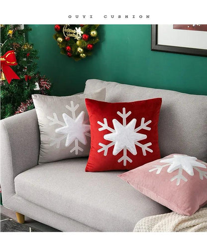 Velvet Decorative Christmas Pillow Covers