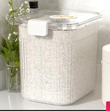 Acrylic Big Size Cereal Container  10kg Capacity