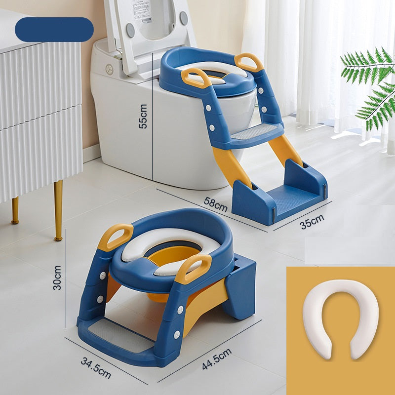 Furaha Finds 2in1 Kids Toilet Seat Trainer with Soft PVC Cushion