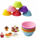 Cupcake Reusable Moulds - Set of 12pcs