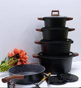 13Piece Granite Coating Cookware Set Durable & Stylish"