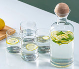 High Quality Glass, Designed For Durability And Clarity 7 Piece Decanter Set