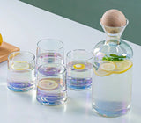 High Quality Glass, Designed For Durability And Clarity 7 Piece Decanter Set