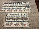 Cotton Woven Rugs for Home Decor  Durable & Stylish Floor Mats (60x90cm, 60x130cm)