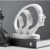 Originality Home Decoration Abstract Portrait Sculpture