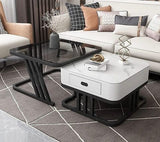 2025 Modern Nesting Tables with Marble Tops