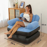 Double Size Inflatable Sofa Seat (135x84x62cm)