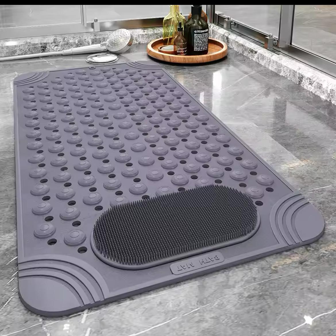 Furaha Finds Anti slip mat with foot scrubber