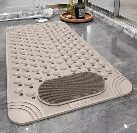 Furaha Finds Anti slip mat with foot scrubber