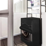 Premium Waterproof/Sunproof/Dustproof Front Load Washing Machine Cover  Black  High Quality Oxford Material