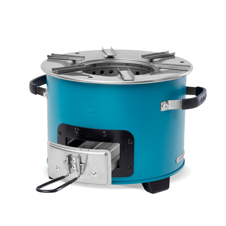 BioLite JikoSafi | Charcoal Saving| EcoFriendly, Fast Cooking Stove |  Ideal for Household Use, Outdoor Cooking, & Camping