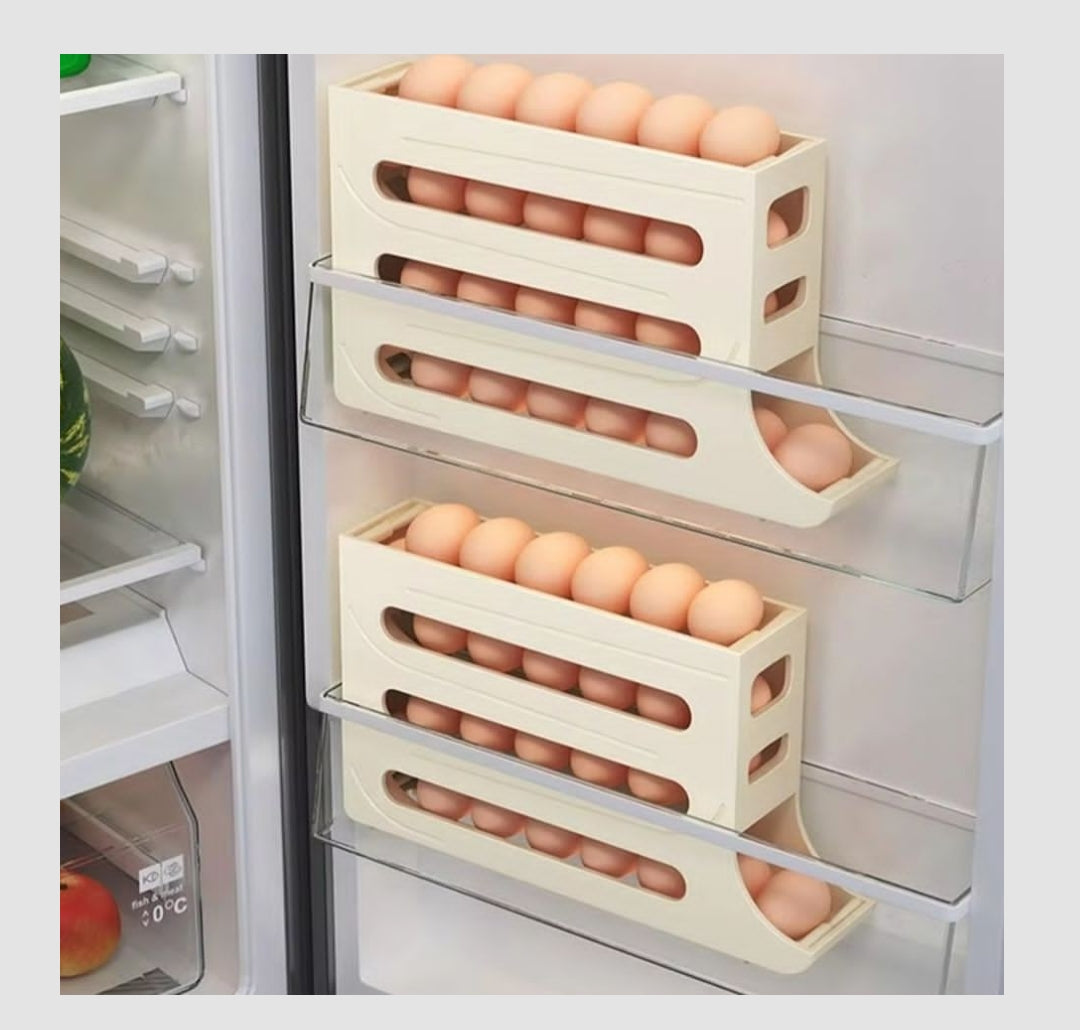 4-Layer Automatic Egg Roller Sliding Tray