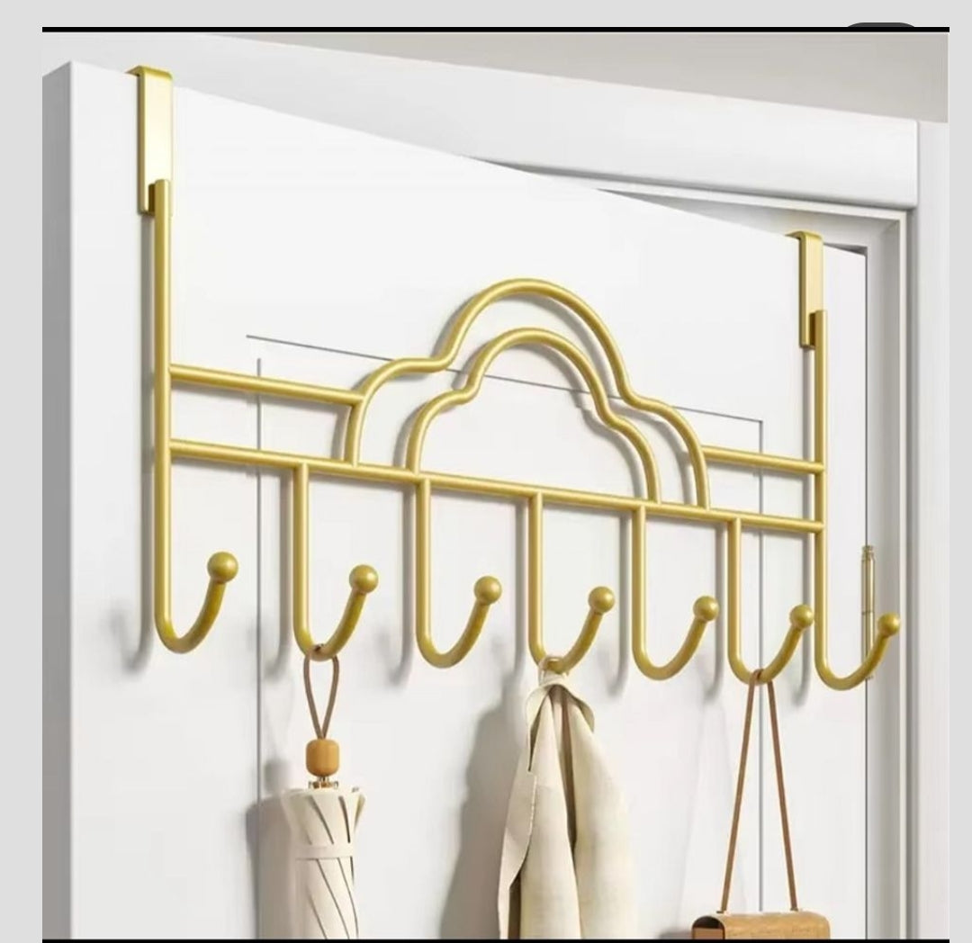 Multifunctional Premium Quality Over-the-Door Hanger | Coats, Bags, Accessories | Room Versatile Solution