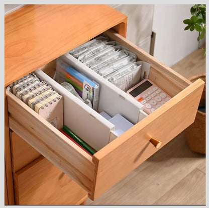 Multifunctional Adjustable Storage Drawers Divider Retractable Plastic | Drawer Partition Holder Household Storage Clapboard Kitchen Organizer | Adjustable Size:  38cm  - 54.5 cm