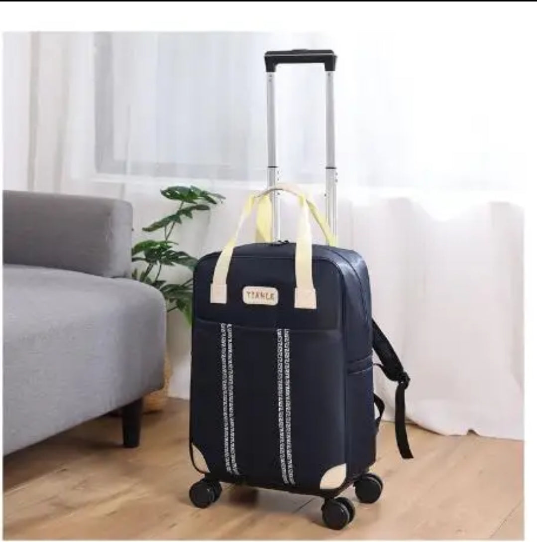 2in1 Trolley Bag and Travel Suitcase | Waterproof|  (48x19x40cm, 30x31.5x14cm)