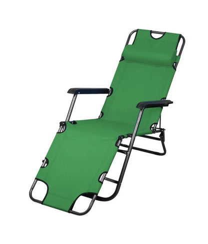 Chaise Lounge Outdoor Foldable Chairs Portable and Adjustable for Relaxation | Patio Furniture | Heavy Duty Patio Folding Recliner Lounge ( Camping) Chaise Chair