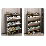 Deep Shoe Rack for Big Foot Shoes,Ideal for Large Footwear Storage | 80cm x 117cm x 12.9cm