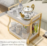 2Tier Drying Rack with Drip Tray  Multifunctional Standing Rack for Kitchen Organization