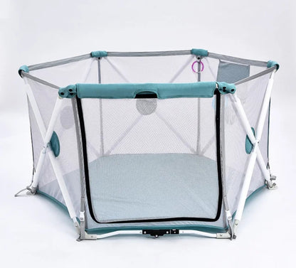 Foldable Portable Baby Playpen  Lightweight and Easy to Set Up, Safe Play Area for Babies and Toddlers