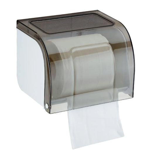 Wall Mounted Transparent Tissue Box Holder Elegant, Handcrafted Design for Bathrooms, Offices & Living Spaces