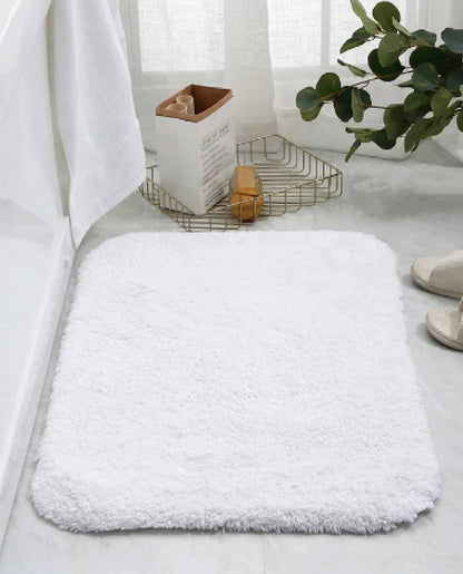 Premium Quality 100% Cotton Bath|Bedside Mat Soft & Absorbent, 80cm x 50cm