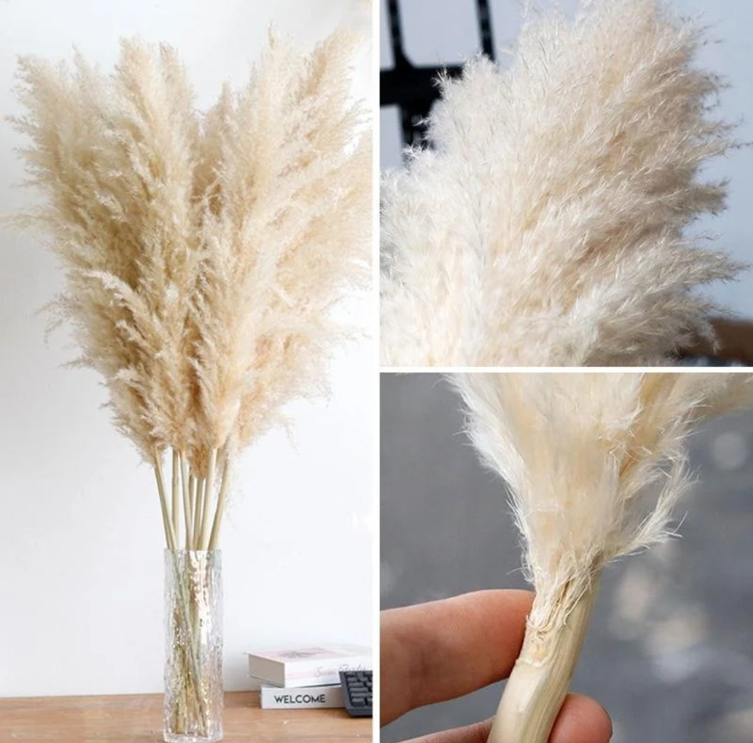 Artificial Flowers Pampas Realistic Silk Decorative Flowers for Home, Office, Weddings, and Events