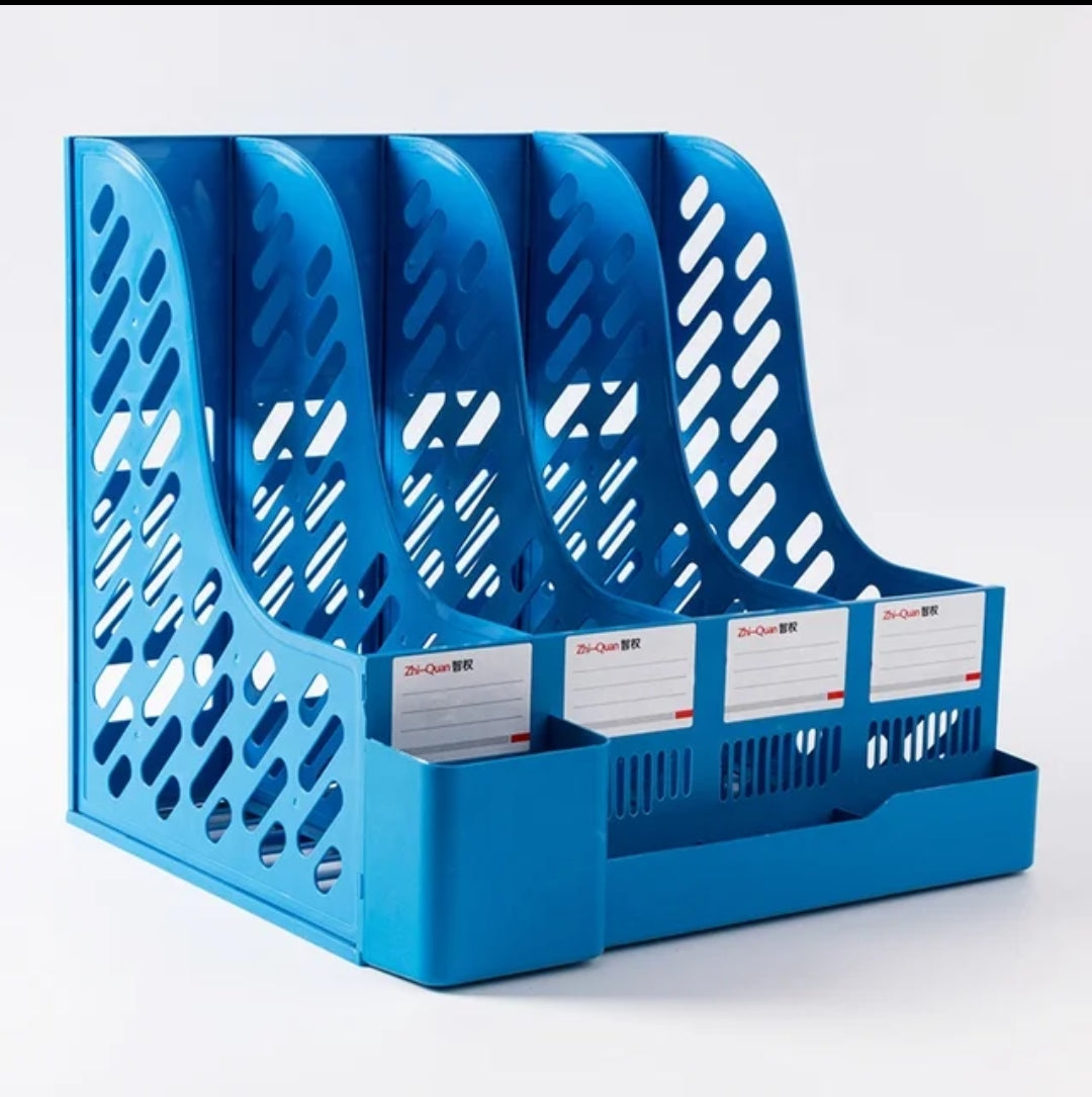 Document/File Organizer  32cm Wide Durable Office Desk Organizer for Papers, Folders, and Documents