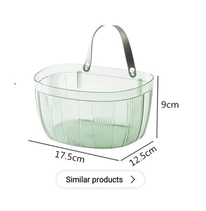 Large Capacity Wall Mounted Storage Basket Onion, Garlic, Kitchen, Office, and Bathroom Organizer