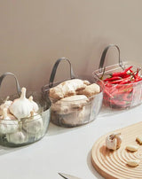 Large Capacity Wall Mounted Storage Basket Onion, Garlic, Kitchen, Office, and Bathroom Organizer