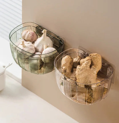 Large Capacity Wall Mounted Storage Basket Onion, Garlic, Kitchen, Office, and Bathroom Organizer