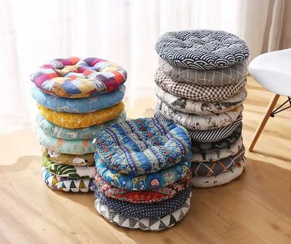 Comfortable Cushions for Garden, Terrace, Home, Kitchen, Office Stylish and Versatile Seat Pads| Multiple colours