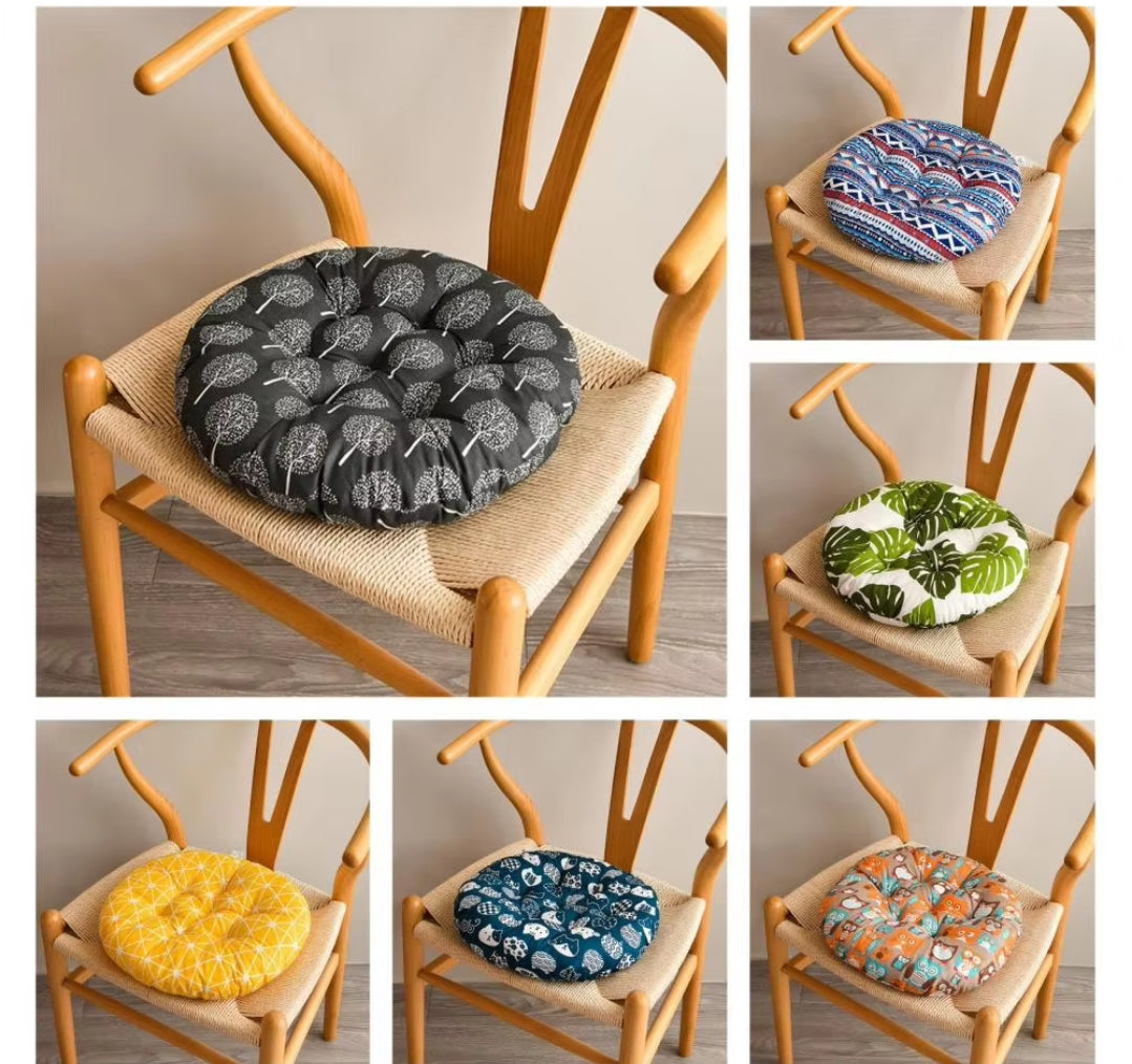 Comfortable Cushions for Garden, Terrace, Home, Kitchen, Office Stylish and Versatile Seat Pads| Multiple colours