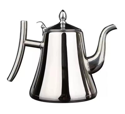 Stainless Steel Teapot with Infusion Set | Perfect for ADT Flowers & Stove Coffee | Safe & Durable Tea Pot