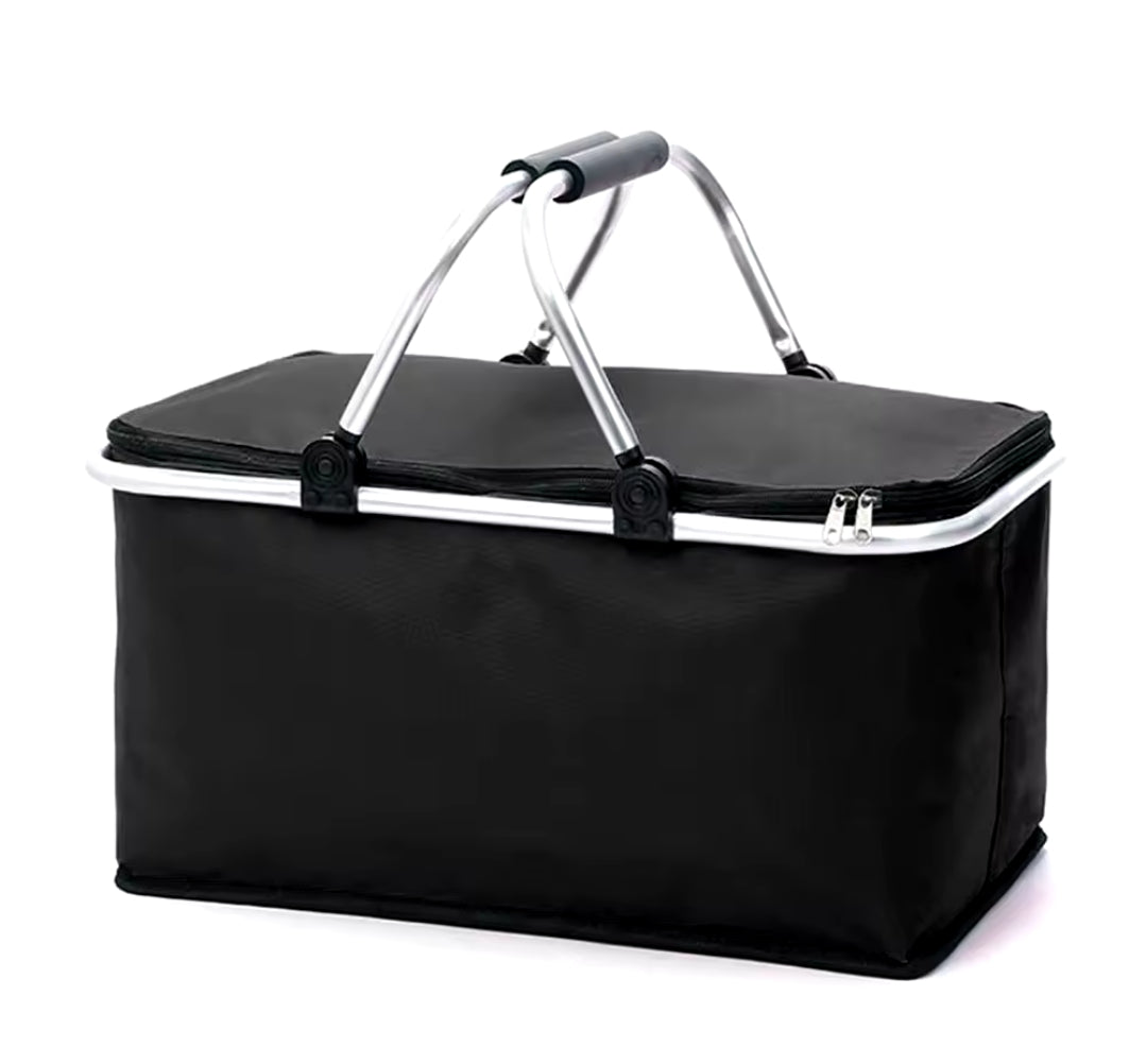 Picnic Foldable Insulated Portable Bag | Available in Black, Red, and Blue | Wholesale Price