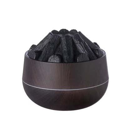 Charcoal Fire Humidifier | 2.2W 300ml Tank | 30 |50ml/h Spray Output | Available in 2 Colors